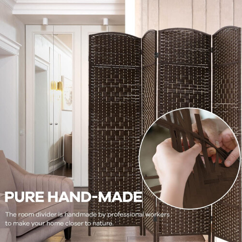 6-panels foldbar rumdeler, 180 x 280 cm 2