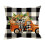 Gele polyester sierkussenhoes 45x45 cm 2