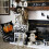 Conjunto de 4 capas de almofada Giyblacko Halloween, 45x45 cm (18x18 polegadas). 5