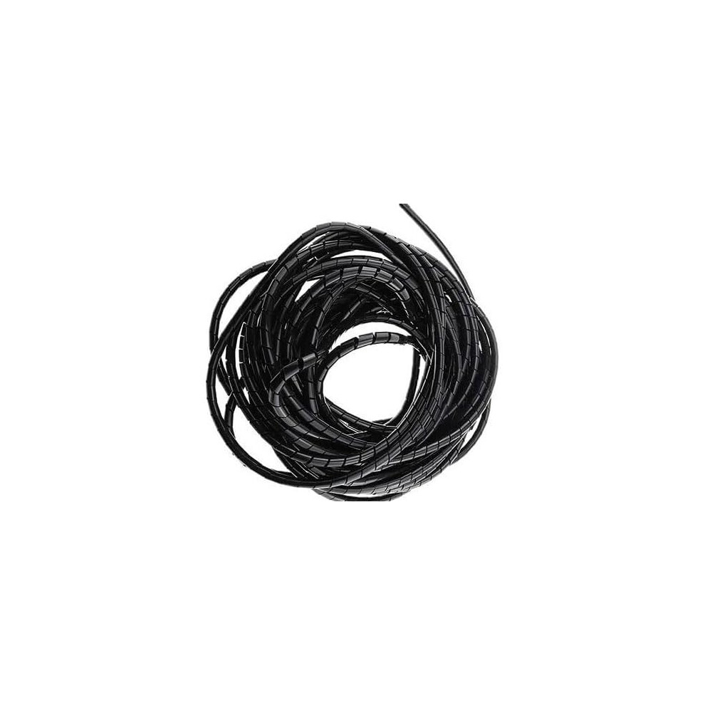 Spiral Cable Wrap 6Mm Id 15M FlameâRetardant Flexible Wire Management Sleeve For Durable Daily Use 9330225820550