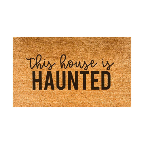SDJMa Πατάκι πόρτας για το Halloween 16"x24" με εκτύπωση κολοκύθας φαντάσματος μάγισσας, 2