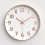 Silent Modern Wall Clock with 3D Arabic Numerals, 12 Inch 5