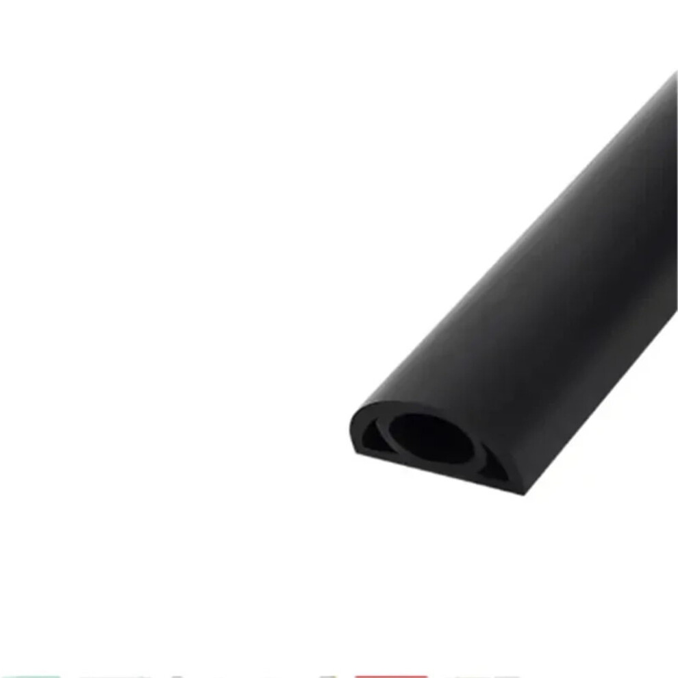 Floor Cord Cover Cable Management Selfadhesive Black Wire Concealer Protector For Office And Home D20 9310869824848