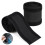 Black Carpet Cable Protector 2 Rolls 9.8ft Each, Durable Floor Cable Cover for Office, Discreet Cable Management 1