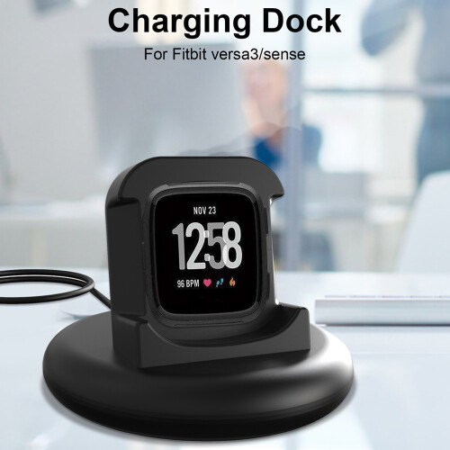 Ανταλλακτικό καλώδιο φόρτισης για ρολόι Garmin, φορτιστής για Fitbit Versa3 και Sense, 2