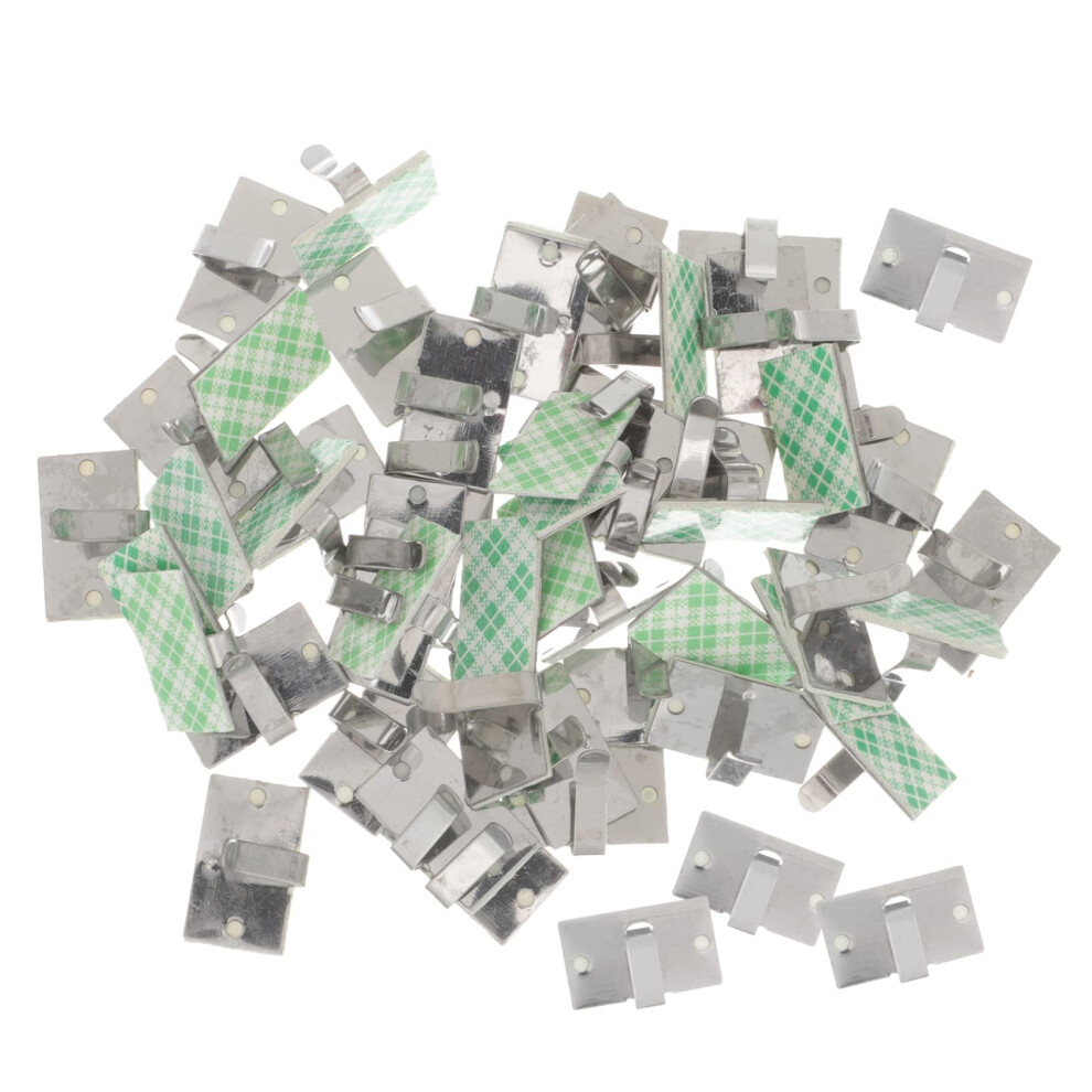 Cable Organizer Set 50Pcs Adhesive Cable Clips For Desk Wire Holder Cord Management System 9310869825173