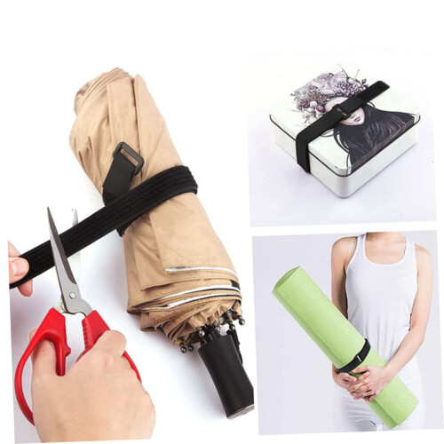 26pcs Adjustable Hook and Loop Straps with Buckles Reusable Nylon Cable Ties for Home and Office 1