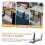 Under Desk Cable Management Rack for Efficient Cord Storage and Easy Installation 4
