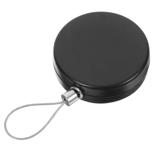Retractable Cable Tether for Lock Box and Badge Reel, AntiTheft HeavyDuty Design