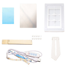 Elegant Picture Frame Silicone Moulds Resin Crafting Molds Craft