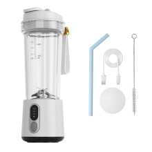 18000 Spins Handheld combiner With 500ml Container Food-White