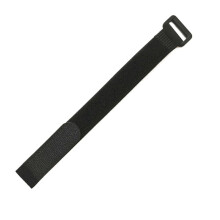 10Pcs 20x150mm Black Nylon Reusable Cable Ties Hook and Loop Wire Management Straps Adjustable Organizer