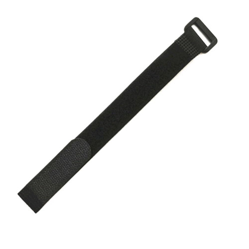 10Pcs 20x150mm Black Nylon Reusable Cable Ties Hook and Loop Wire Management Straps Adjustable Organizer