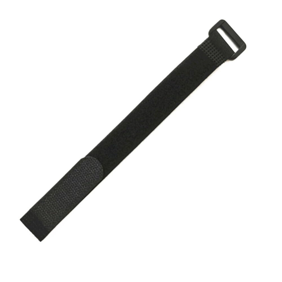 10Pcs 20X150mm Black Nylon Reusable Cable Ties Hook And Loop Wire Management Straps Adjustable Organizer 9310869825661