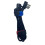 10Pcs 20x150mm Black Nylon Reusable Cable Ties Hook and Loop Wire Management Straps Adjustable Organizer 2