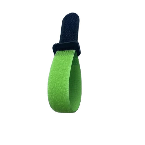 10Pcs 20x150mm Black Nylon Reusable Cable Ties Hook and Loop Wire Management Straps Adjustable Organizer 2