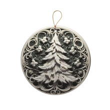Ornament de Crăciun Feimajia pentru Nașterea Domnului, decorațiune din acrilic pentru brad