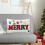 Fronha de Natal com Alfabeto para Decoração de Interiores 1