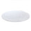 Fluffy round white shag rug 48 inches 1