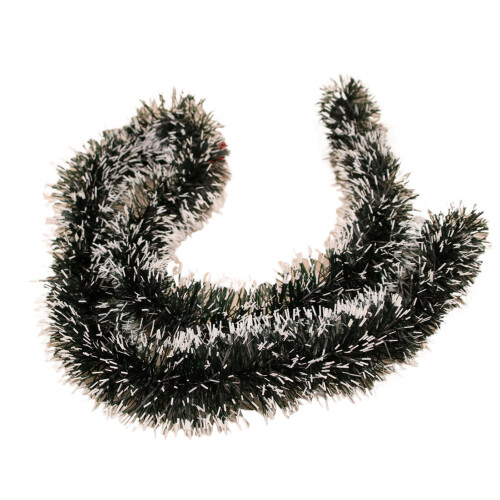 Kerstslinger van plastic, gedraaid, decoratie, 3 meter 1
