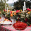 Clear flower-shaped fruit tray salad bowl 1 pc 2