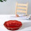 Clear flower-shaped fruit tray salad bowl 1 pc 4