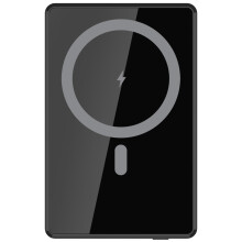 Powerbank 5000 mAh, 15 W, MagSafe-kompatibel, Schwarz