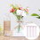 Klare plastikkortholdere til blomster – 100 stk., 31 cm 1