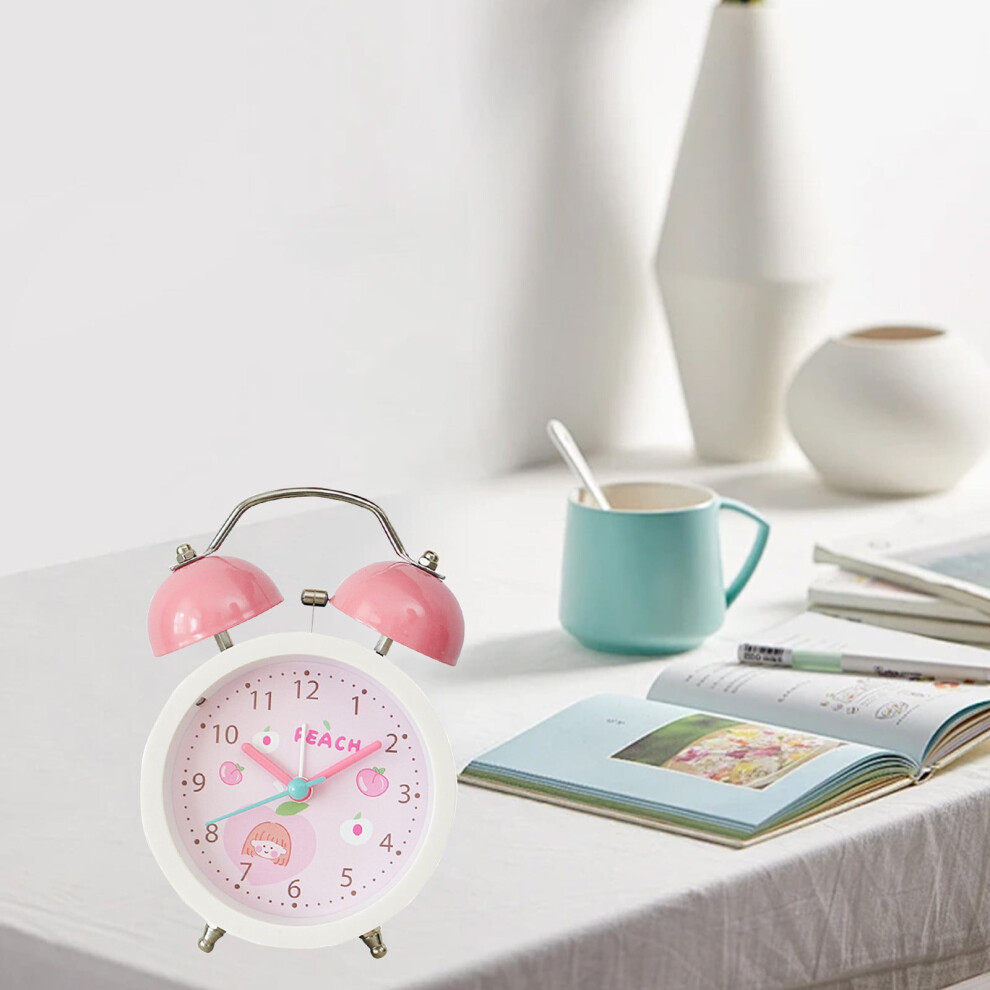 Children's Plastic Alarm Clock with Quiet Mode