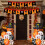 Halloween Cupcake Toppers Sæt – Sort & Orange 4