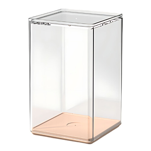 4-Pack Clear Figurine Display Boxes 5.1x3.1x3.1 in 2