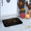 Halloween kitchen mat black ghost decorative rug 2