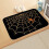Halloween kitchen mat black ghost decorative rug 4
