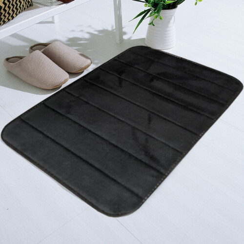 Multicolor Absorbent Bath Rug 10 x 10 in Square 2