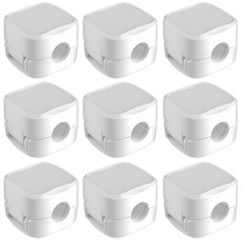 Cable Organizer Set of 9 Adhesive Cable Clips for Desk, Tool Installation for Office and Home
