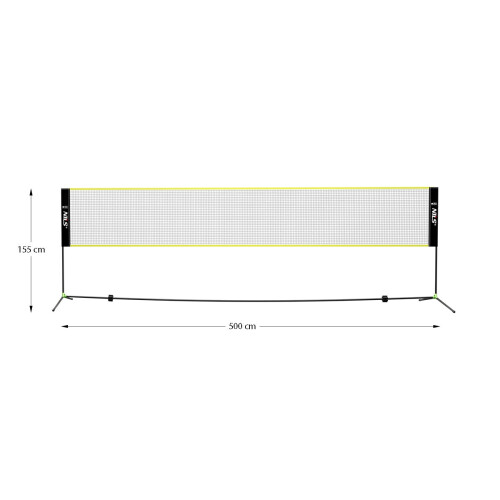 Badmintonnet 500 cm - Volledige dekking 1