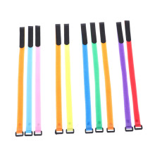 Cable Management Straps 10pcs Wide Adjustable Hook and Loop Cable Ties Reusable Cord Wraps for Home Office