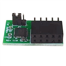 For -AOM-TPM-9670V-S Vertical TPM 2.0 9-Pin,Adapter,for Super Adapter