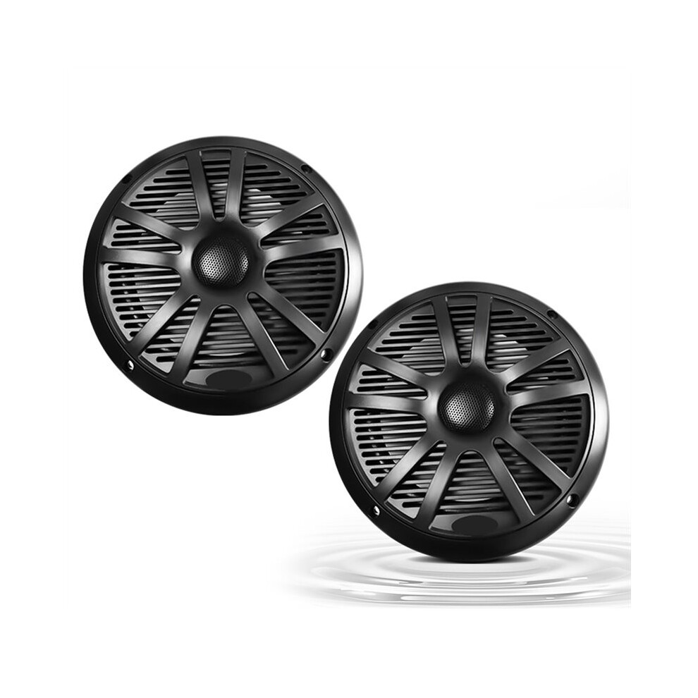 Photos - Speakers 6.5inch Horn Boat Speaker Marine Sound System 75mm Magnet Waterproof Flush Mount Widely for RV ATV UTV SPA RZR Black