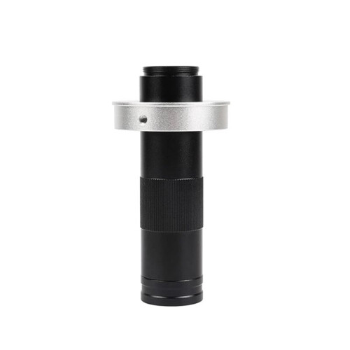 150X Magnification Adjustable Microscope Lens for C-Mount Digital Microscope Camera USB Adjustable Magnification