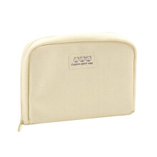 Crayon D'éTudiant de Capacité Jaune EsthéTique ÉCole Trousse Papeterie Stylo Sac Zipper Crayon Sac Fournitures Scolaires