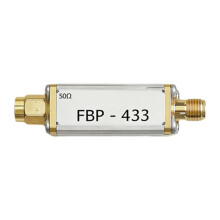 FBP-433 433MHz Bandpass Filter 390-470MHz SMA Interface for Video Transmission Receiver