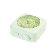 Haut-Parleur à Projection D'Ondes, Lecteur MP3 Sans Fil, Éclairage D'Ambiance RGB, Système Audio Hi-Fi Vert