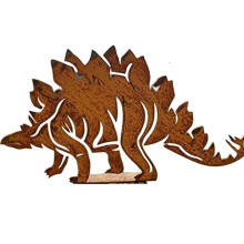 Metal Dinosaur Fence Post Topper,Dinosaurs C