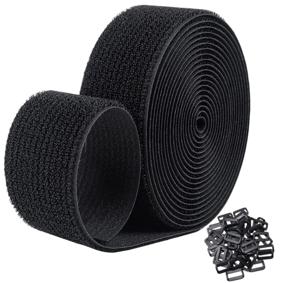 Reusable Hook And Loop Cable Management Straps With Secure Buckle, Adjustable Organizer For Home Office 9310869825913