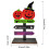 Wooden Halloween Pumpkin Desktop Ornament 2
