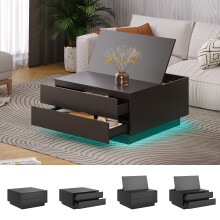 Square Coffee Tables with Storages