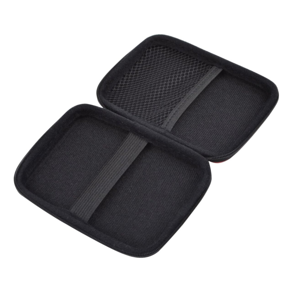 Shockproof Electronics Organizer Case With Elastic Holders, Compact Travel Cable Storage Bag For Power Bank And Hard Drive 9330225821809