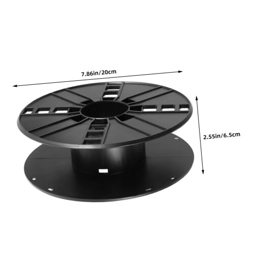 Plastic Cable Organizer Spool for Tangle‑ Cord Winder and Compact Cable Management Drum 1