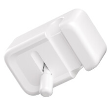 White Cable Organizer and Cable Management Clip with SelfAdhesive Mount for Desk, Car, Office and Home